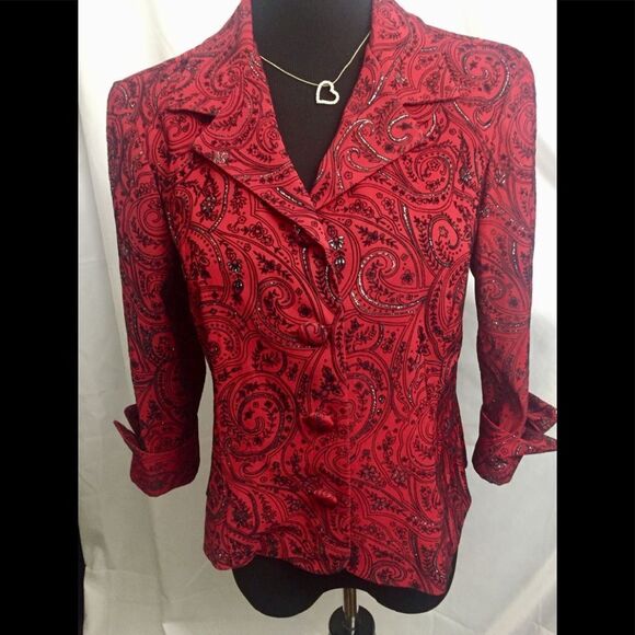 Beautiful jacket by Dressbarn in size small - Picture 1 of 3